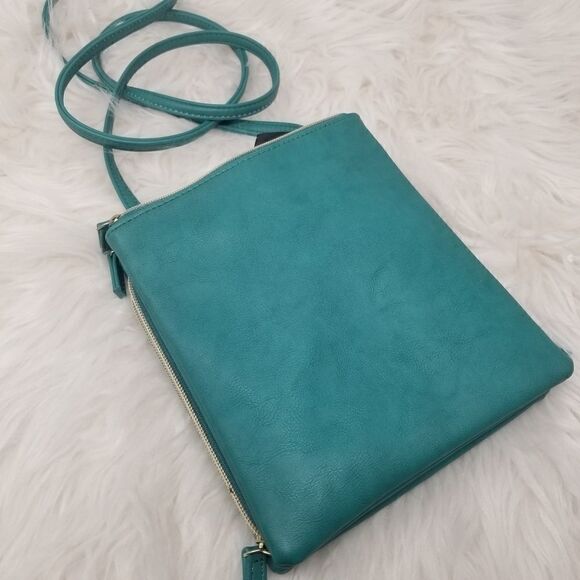 S&Co. Like New Green Crossbody Bag - Picture 7 of 11